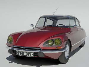 citroen ds21 3D 모델