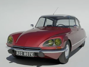 citroen ds21 3D Model