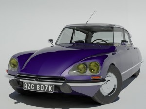 citroen ds21 3D 모델