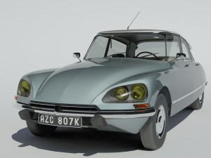 citroen ds21 3D 모델