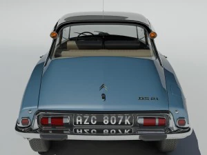 citroen ds21 3D Model