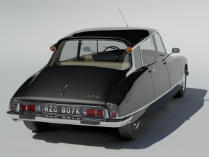 citroen ds21 3D 모델