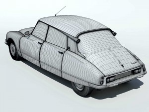 citroen ds21 3D 모델