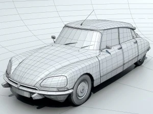 citroen ds21 3D Model