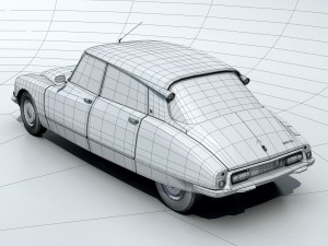 citroen ds21 3D 모델