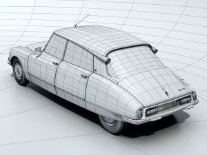citroen ds21 3D Model
