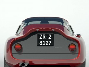 alfa romeo tz1 Modèle 3D
