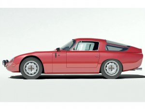 alfa romeo tz1 Modèle 3D