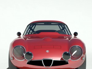 alfa romeo tz1 Modèle 3D