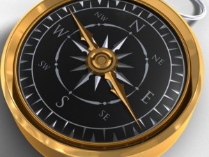 antique compass 3D Model
