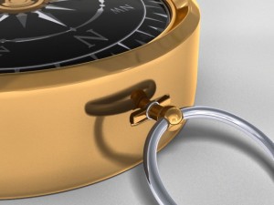 antique compass 3D Model