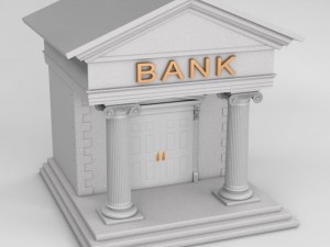 bank structure 3D Model