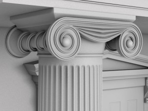 bank structure 3D-Modell