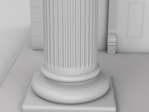bank structure 3D-Modell