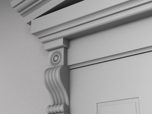 bank structure 3D-Modell