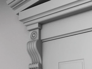 struktur bank Model 3D