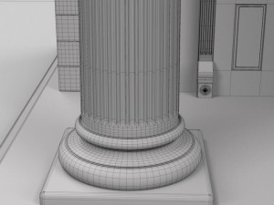 bank structure 3D-Modell