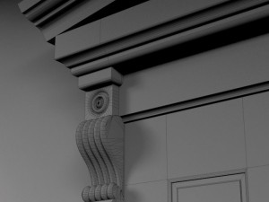 bank structure 3D-Modell