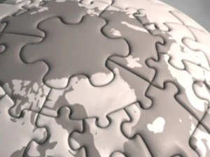 globus puzzle Model 3D