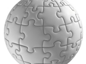 puzzle globe 3D Model