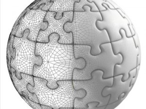 puzzle globe 3D Model