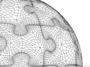 globus puzzle Model 3D