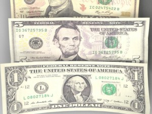 us bank notes 3D मॉडल