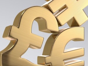 stacked currency symbols 3D 模型