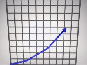 arrow graph 3D Model