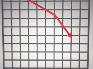 arrow graph 3D Model