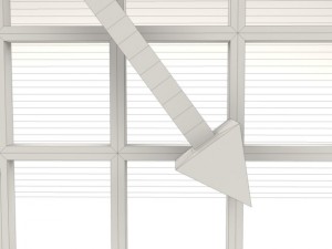 arrow graph 3D Model