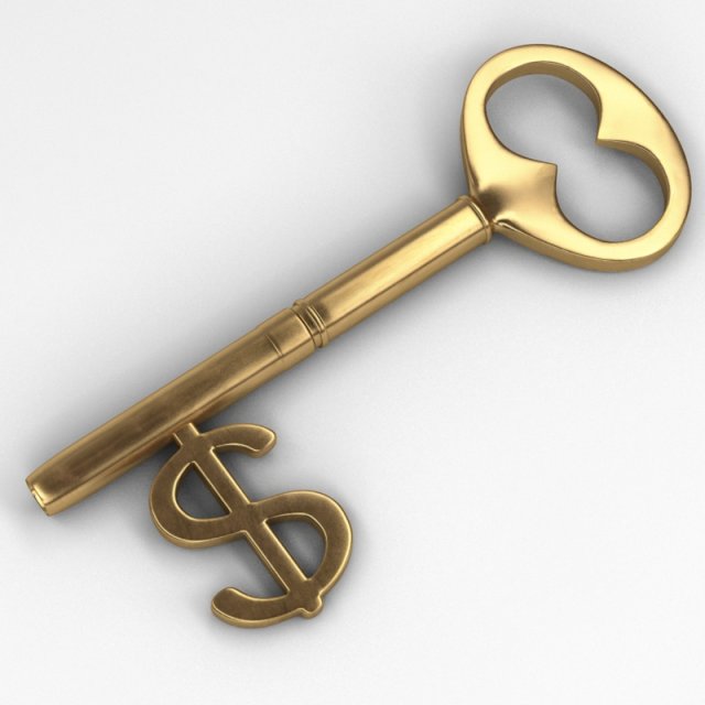 key to success 3D-Modell .c4d .max .obj .3ds .fbx .stl .blend 