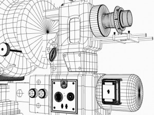 projector 3D-Modell