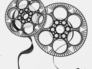 film reels Modèle 3D