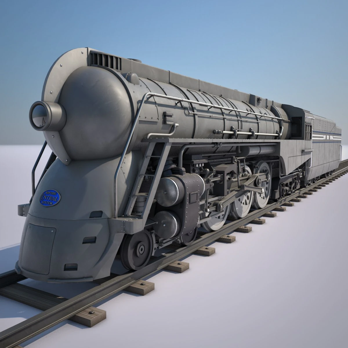 nyc dreyfuss hudson 3D Model .c4d .max .obj .3ds .fbx .stl .blend 