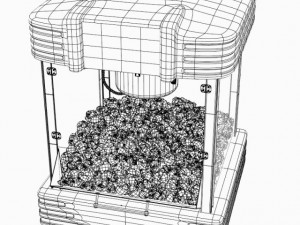 popcorn machine 3D Модель