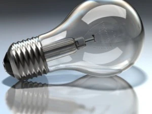 标准灯泡 3D 模型