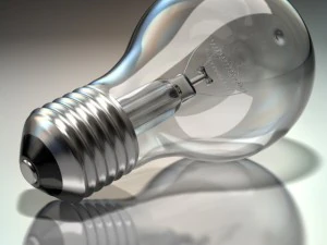 bola lampu standar Model 3D