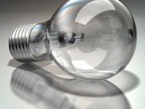 bola lampu standar Model 3D