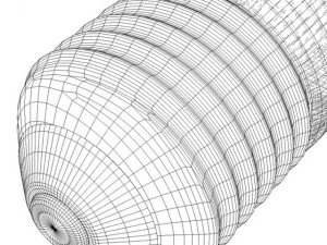 bola lampu standar Model 3D