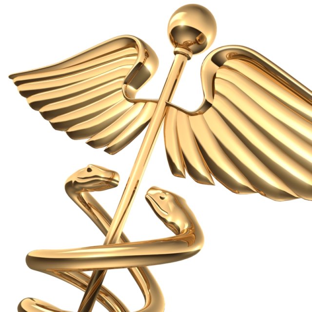 medical caduceus Modèle 3D .c4d .max .obj .3ds .fbx .stl .blend 