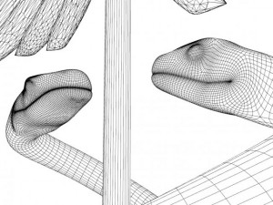 medical caduceus Modèle 3D