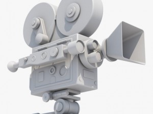 movie camera Modelo 3D