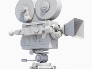 movie camera 3D Model