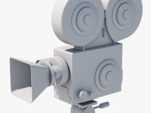 movie camera 3D Model