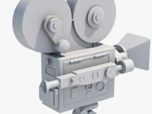 movie camera 3D Model