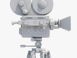 movie camera 3D Model