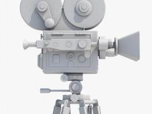 movie camera 3D Model