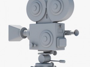 movie camera 3D Model