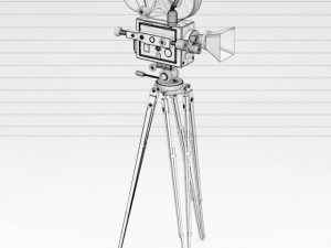 movie camera 3D Model